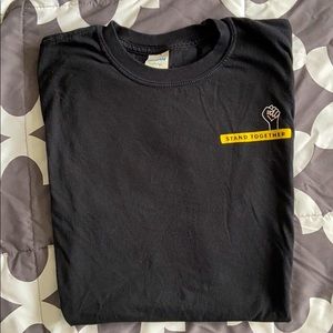 Starbucks stand together BLM shirt size M